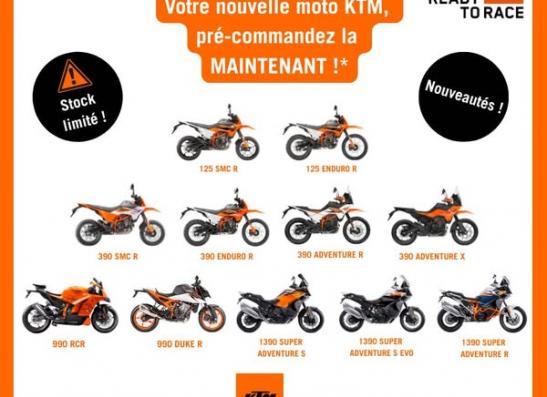 Pré-commandez votre KTM !